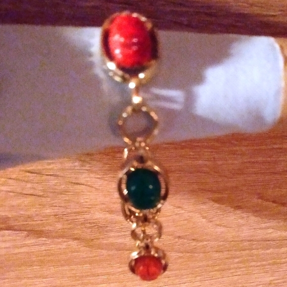 Vtg Scarab Beetle Bracelet - Picture 5 of 7